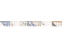 1506-0024 Бордюр настенный Вестанвинд 5x60х0,95 серый, Матовый