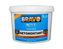 Грунтовка - бетоноконтакт для внутрених работ 12 кг (bravo)