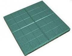 Изображения Резиновая брусчатка "Сетка" (350*350 мм, 20мм) - Каталог ...