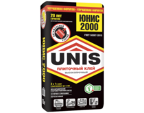 Клей для плитки UNIS 2000 универсальный 25 кг