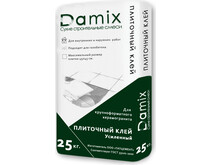 Плиточный клей Damix усиленный 25кг (64шт/под)